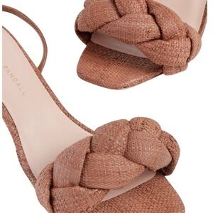 LOEFFLER RANDALL Avril Braided Sandal in Brown size 7‎